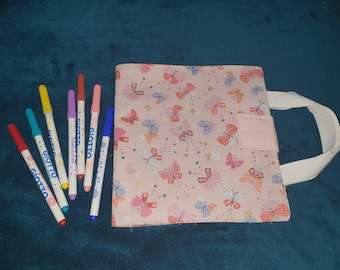Cahier de coloriage lavable